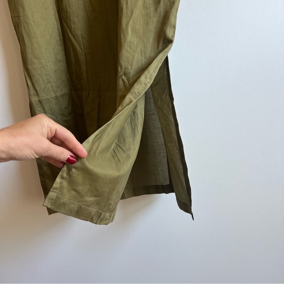 NWOT Gravel And Gold Savio Dress in Gras - Picture 10 of 16